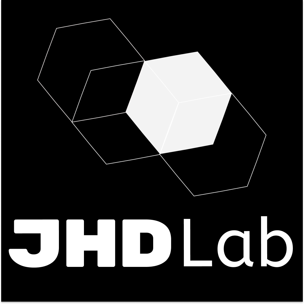 JHDLab 블랙 로고